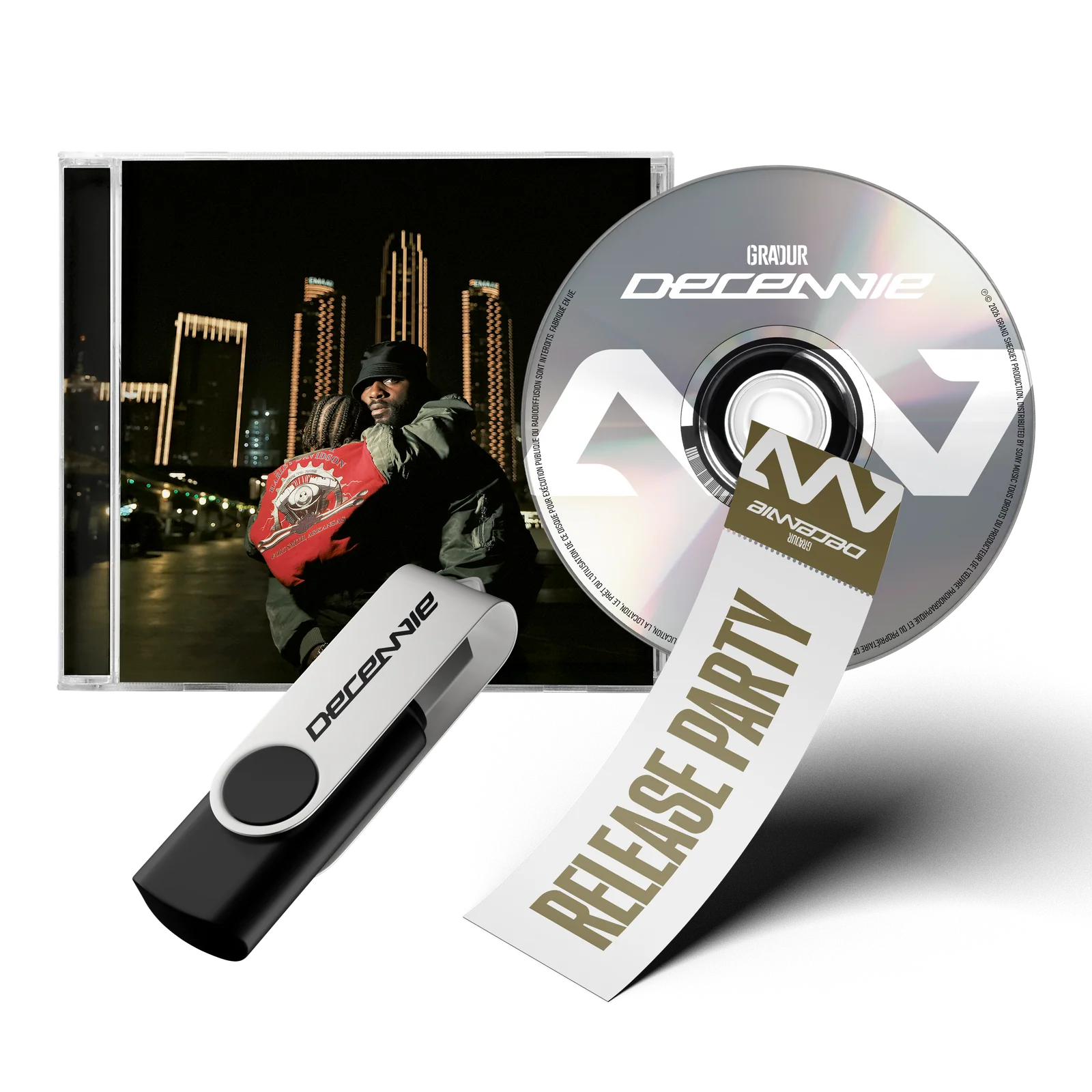 CD + Clé USB + Accès exclusif Release Party